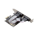 Syba SD-PCI-2S PCI 32-Bit 2X Port Serial DB9 Card