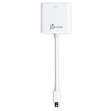 Mini DisplayPort to HDMI Adapter by j5create | Thunderbolt for MacBook, Apple iMac (White)