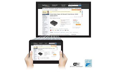 StarTech.com Wireless Display Adapter with HDMI - Miracast Adapter - 1080p (WIFI2HDMC)