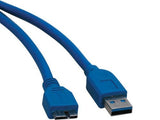 Tripp Lite USB 3.0 Super Speed 5Gbps (A Male to Micro B Male) Device Cable