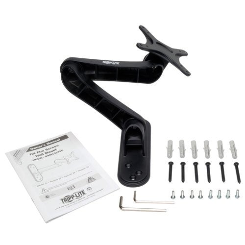 TRIPP LITE DWM1327SE Display TV LCD Wall Mount Arm Swivel Tilt for 13-27 Inch Flat Screen