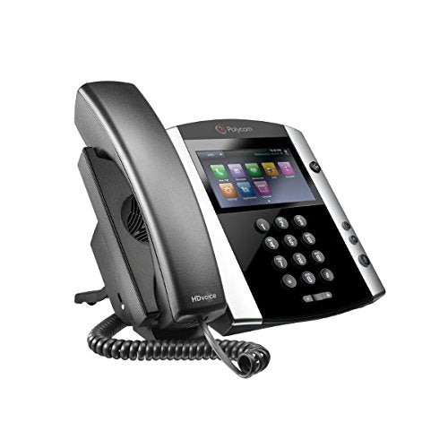 Polycom VVX 600 IP Phone PoE New (2200-44600-025) (Power Supply Not Included)