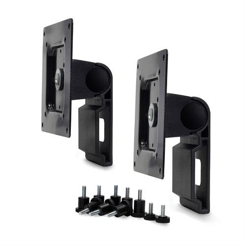 Ergotron 98-062-200 Dual Monitor Tilt Pivot Kit in Black for Monitors Equal or Less Than 11 lbs