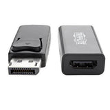 Tripp Lite DisplayPort to HDMI Adapter Converter 4K @ 60Hz, Latching Connector, DP 1.2 to HDMI 2.0 M/F, DP to HDMI (P136-06N-H2V2LB)