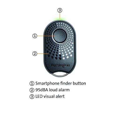 Kensington Proximo Key FOB Bluetooth Tracker for iPhone 5S/5C/5/4S and Samsung Galaxy S3/S4