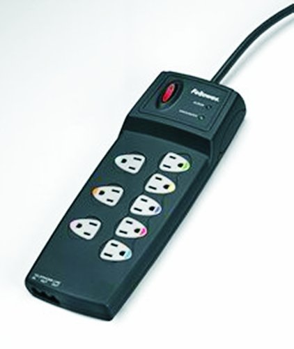 Fellowes Surge Suppressor (External) - 8 Output Connector(S)
