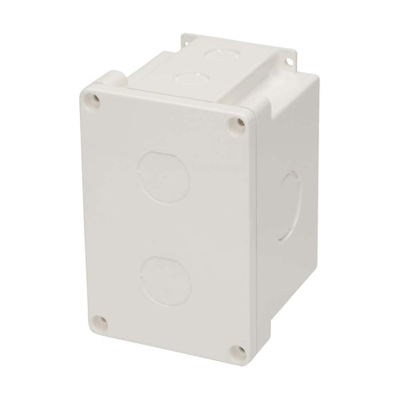 Tripp Lite Waterproof CAT5E/Cat6 Electrical Junction Box 2 Cutouts TAA (N206-SB01-IND)