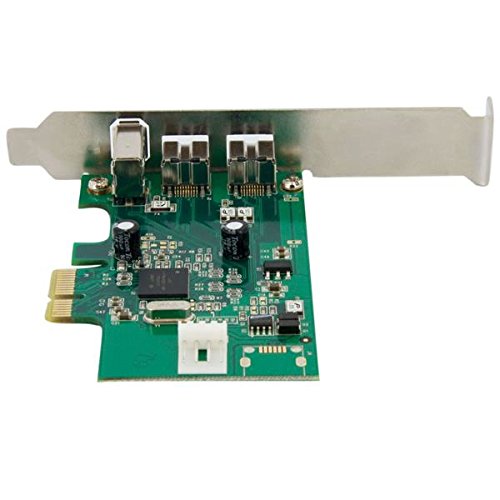 2N72321 - StarTech.com 3 Port 2b 1a 1394 PCI Express FireWire Card Adapter