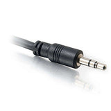 15ft Cmg-Rated 3.5mm Stereo Audio Cable with Low Profile Connectors