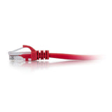 C2G 04000 Cat6 Cable - Snagless Unshielded Ethernet Network Patch Cable, Red (6 Feet, 1.82 Meters)
