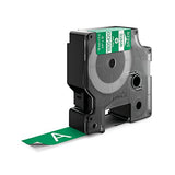 Dymo Rhino Tape, 3/4-Inch, 19mm Vinyl Label Cassette, Green (1805420)