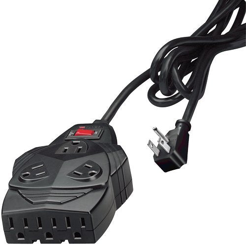 Fellowes Mighty 8 Surge Protector with Phone Protection -8xNEMA 5-15R -1460 J -110 V AC Input -110 V AC Output