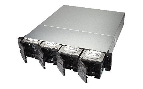 QNAP TS-1273U-RP-8G-US 2U 12-Bay NAS/iSCSI IP-SAN, 10GbE, Redundant PSU