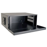 Tripp Lite 5U Security DVR Lockbox Rack Enclosure 60lb Capacity, Black