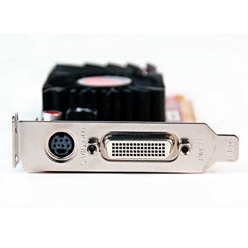 VisionTek Radeon 4350 SFF 512MB DDR2 (2X DVI-I, TV Out) with 2X DVI-I to VGA Adapter Graphics Card - 900273