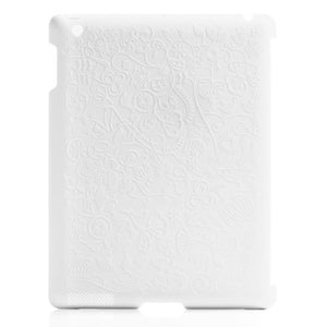 Blue Lounge Design Shell Flower Hard Case for iPad 2 (SL-2F-WH)