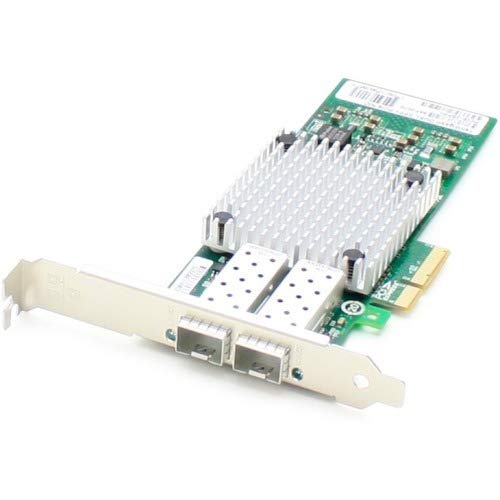AddOn Intel I350F2 Comparable 1Gbs Dual SFP Port Network Interface Card with 2 1000Base-SX SFP Transceivers