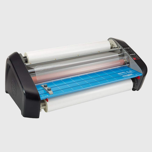 Pinnacle 27 EZload 27-Inch Roll Laminator, Blue/Grey