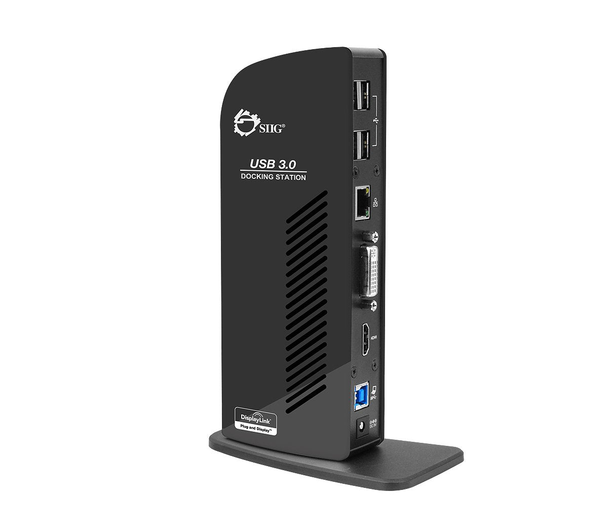 Siig JU-DK0111-S1 USB 3.0 Dual Head Dock Station