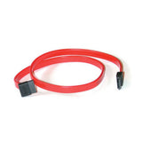 C2G 10190 7-Pin 180° to 90° 1-Device Serial ATA Cable, Red (1 Foot, 12 Inches)