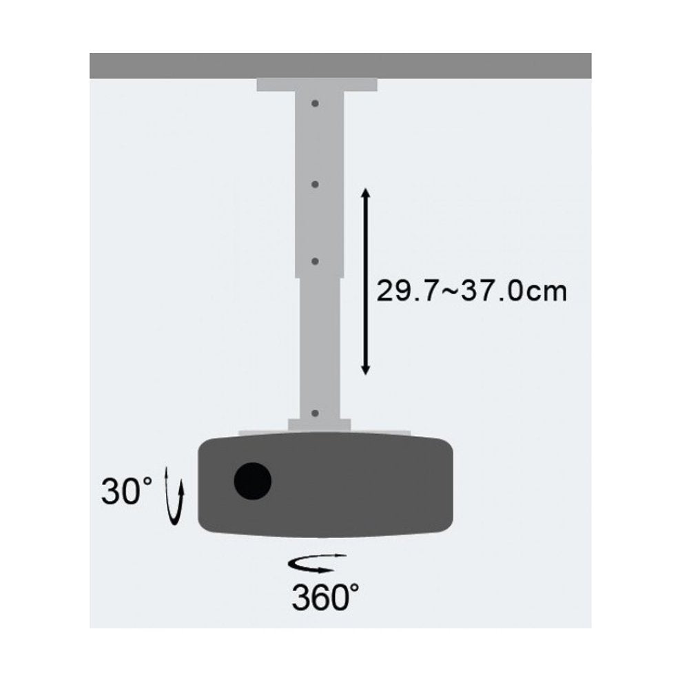 Techly Extendable Ceiling Mount for Projector