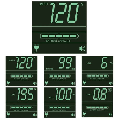 Smartpro Ups 1kva 2u Rm 120v 5-15p Line-Int 8out 5-15r USB Db9