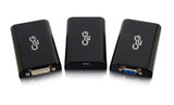 C2G 30560 USB 3.0 to VGA Video Adapter, External Video Card, Black