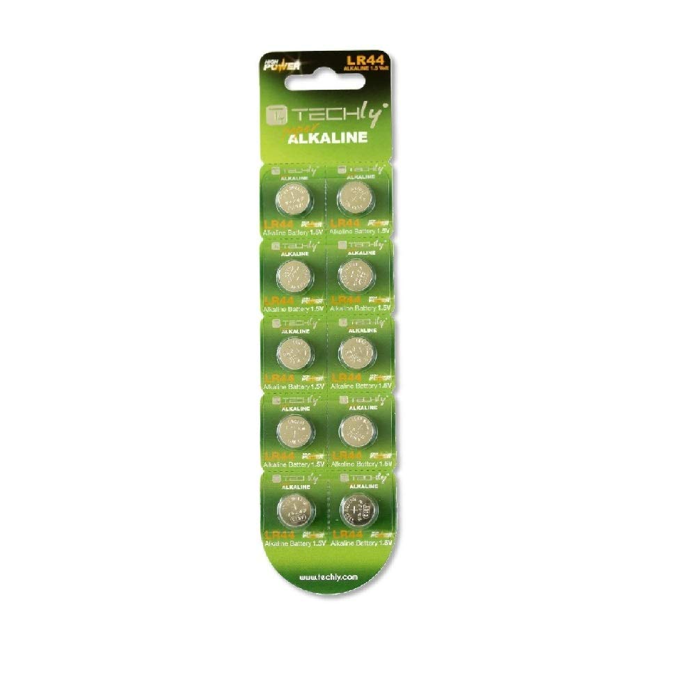 Techly Battery Pack Alkaline LR44 10SET, (IBT-KLR44)