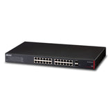 Buffalo 24-Port Desktop/Rackmount Gigabit Green Ethernet High Power PoE Smart Switch (BS-GS2024P)