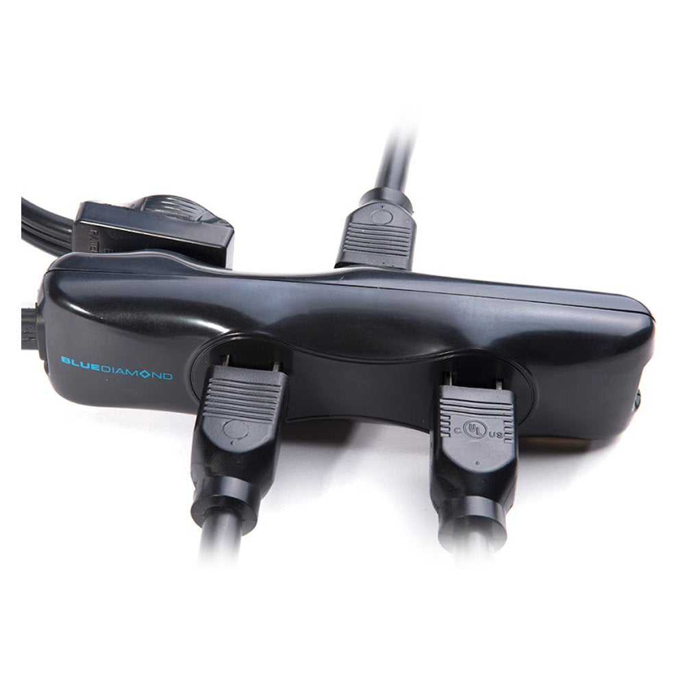 Blue Diamond 34748 Travel; Compact Surge Protector-Compact Size-Cord Management