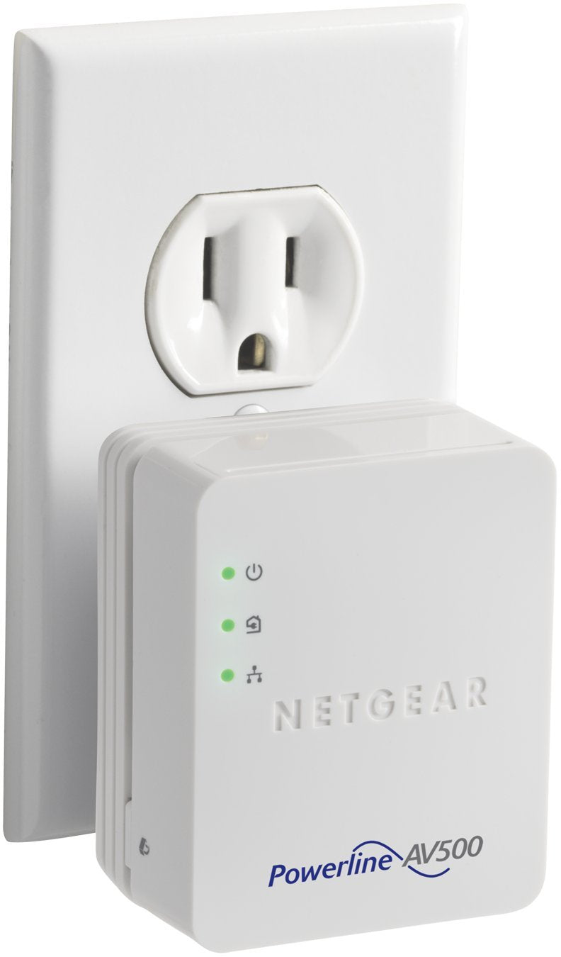 NETGEAR Powerline 500 + 1 Port Starter Kit (XAVB5201-100PAS)