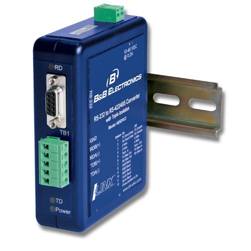 Ilinx RS-232 to RS-485/422 Converter with Triple Isolation