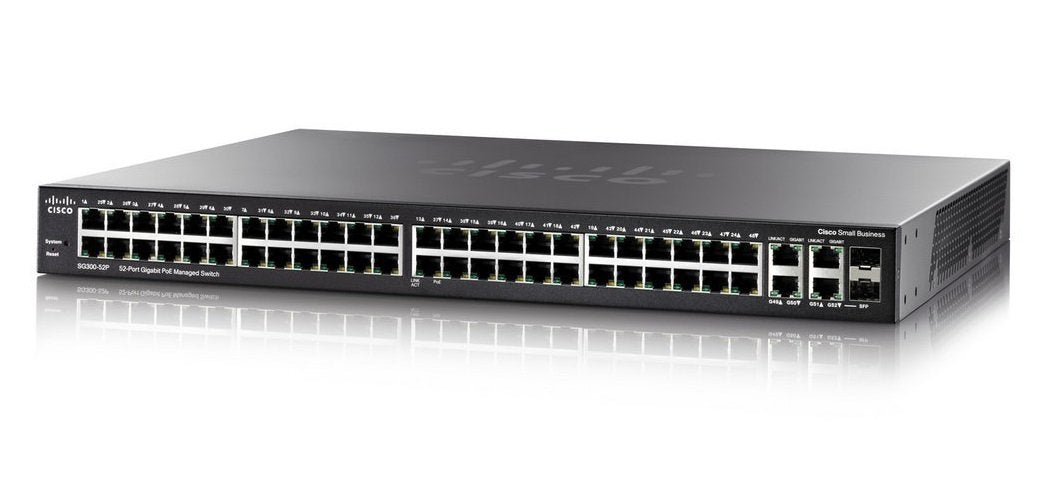 Cisco SG350-52-K9-NA 52-Port Gigabit Managed Switch