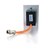 C2G / Cables to Go 60094 RapidRun VGA (HD15) Single Gang Wall Plate, Aluminum