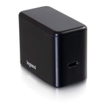 C2G 20279 1-Port USB-C Wall Charger with Power Delivery, 18W, Black