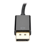 Tripp Lite DisplayPort to VGA Active Cable Adapter, DP 1.2, DP to HD15 (M/F), 1080p, DP2VGA, 6 in. (P134-06N-VGA-V2), Black