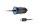 Kensington PowerBolt 2.6A 13W Car Charger with Hardwired Micro USB Cable (K38226WW)