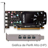 Lenovo Quadro P620 Graphic Card - 2 GB GDDR5 - Single Slot Space Required - Fan Cooler - 4 X Mini DisplayPort - PC