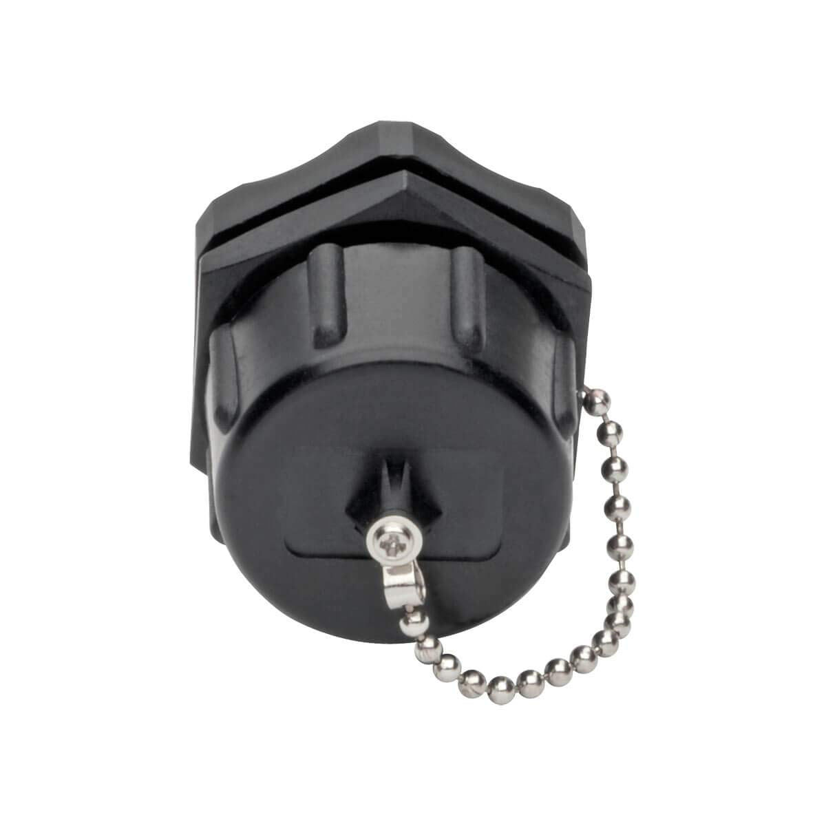 Tripp Lite RJ45 Bulkhead Coupler Cat5/Cat6 F/Shielded Industrial Dust Cap (N206-BC01-IND)