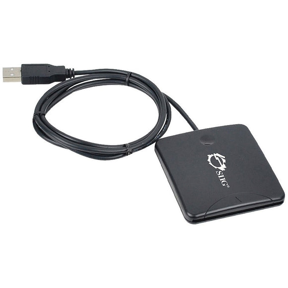 SIIG USB 2.0 Smart Card Reader (JU-CR0012-S1)