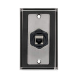 Tripp Lite RJ45 Bulkhead Coupler Cat5/Cat6 F/Shielded Industrial Dust Cap (N206-BC01-IND)