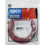Tripp Lite N002-001-RD 1 Feet Cat5e Cat5 350MHz Molded Patch RJ45 Cable M/M (Red)