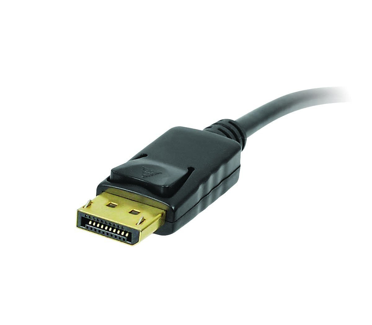 Siig CB-DP1A11-S2 Display Cable, 10', 24+1 Pin Digital DVI (M) to 20 Pin DisplayPort (M), Black