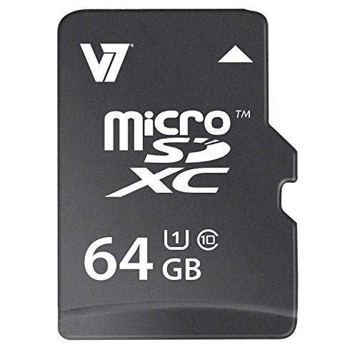 V7 MicroSDHC Flash Memory Card with SD Adapter