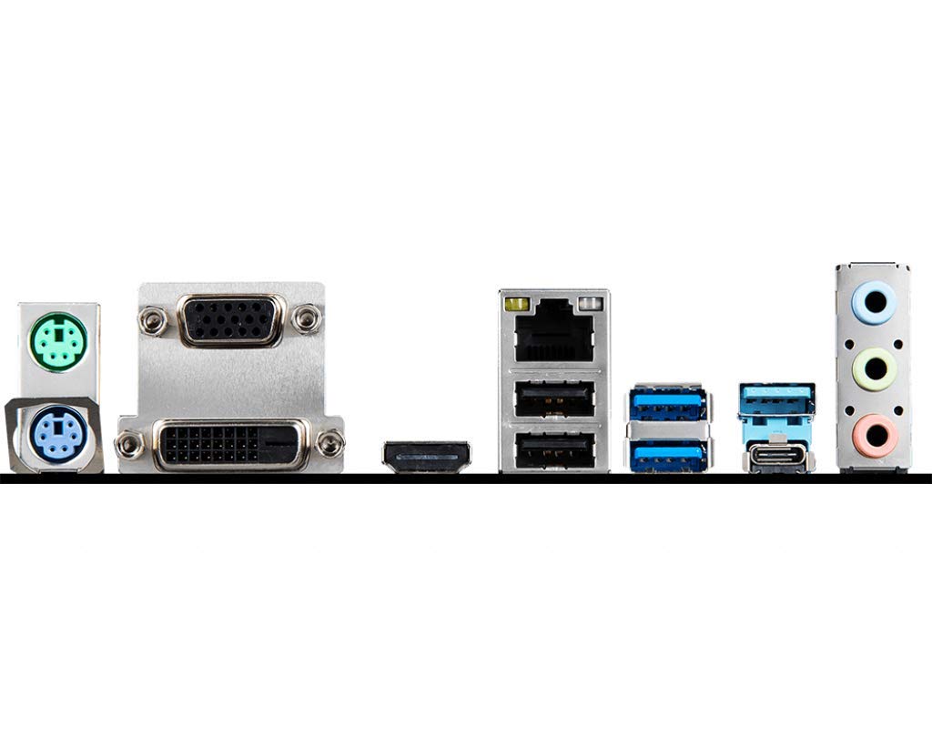 MSI ProSeries Intel B365 Lga 1151 Support 9th/8th Gen Intel Processors Gigabit LAN DDR4 USB/Dvi-D/VGA/HDMI Micro ATX Motherboard (B365M PRO-VDH)