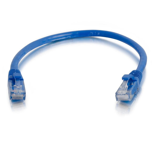 C2G 15178 Cat5e Cable - Snagless Unshielded Ethernet Network Patch Cable, Blue (3 Feet, 0.91 Meters)