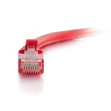 C2G 15215 Cat5e Cable - Snagless Unshielded Ethernet Network Patch Cable, Red (25 Feet, 7.62 Meters)