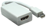 Manhattan 322461 Mini-Display Port to HDMI Adapter, White