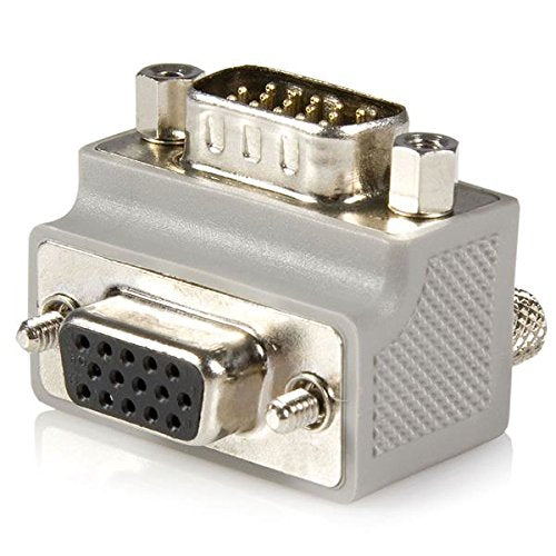 2V10740 - StarTech.com Right Angle VGA to VGA Cable Adapter Type 2 - M/F