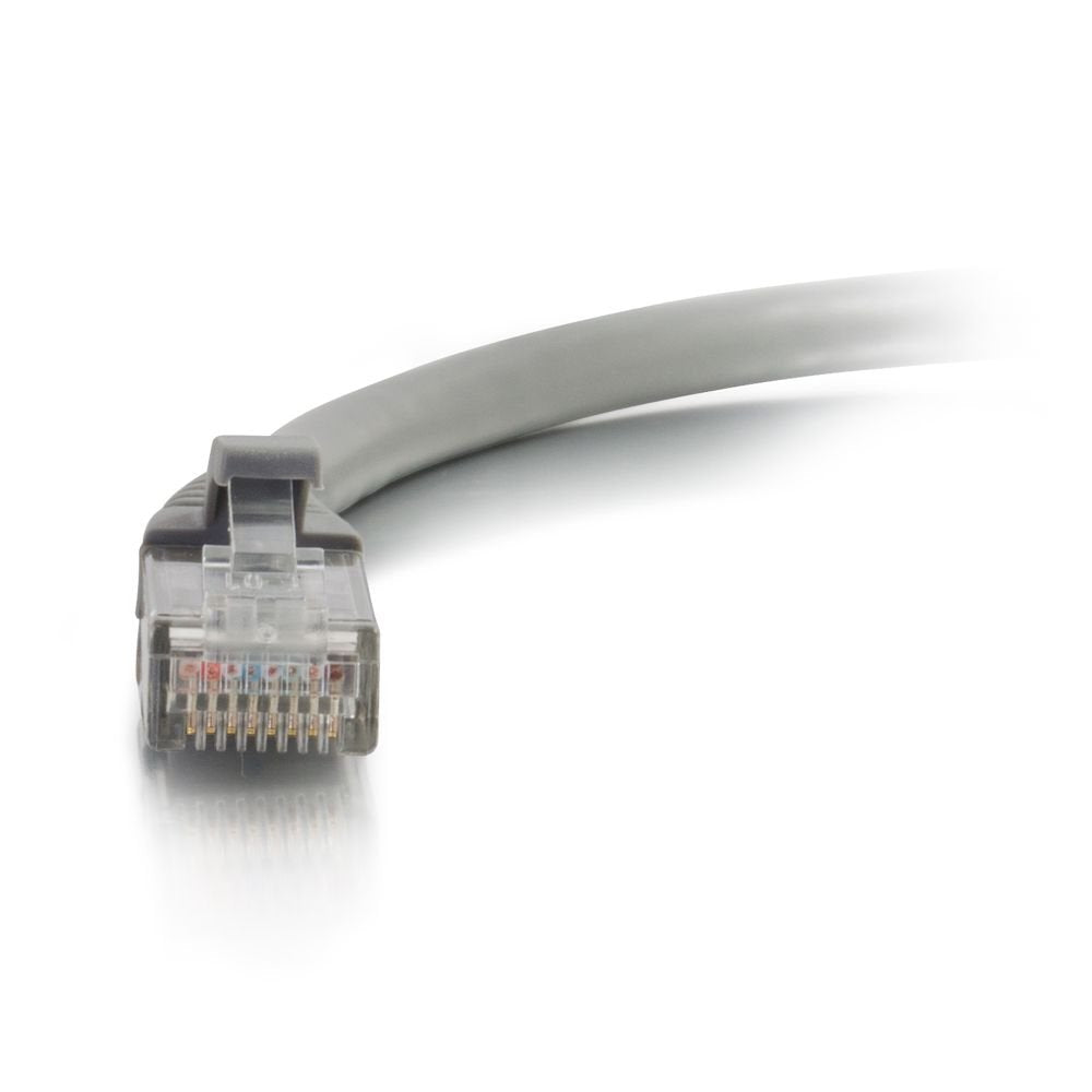 C2G 15187 Cat5e Snagless Unshielded (UTP) Network Patch Cable, Gray (5 Feet)